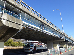 県単橋梁修繕工事(城山跨道橋補修工) 県単橋梁修繕工事(城山跨道橋補修工)